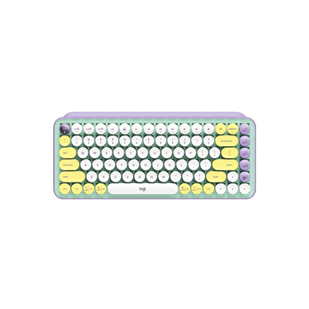 Logitech POP Keys Wireless Bluetooth Mechanical Keyboard - Daydream Mint in Qatar Logitech POP Keys Wireless Bluetooth Mechanical Keyboard - Daydream Mint in Qatar